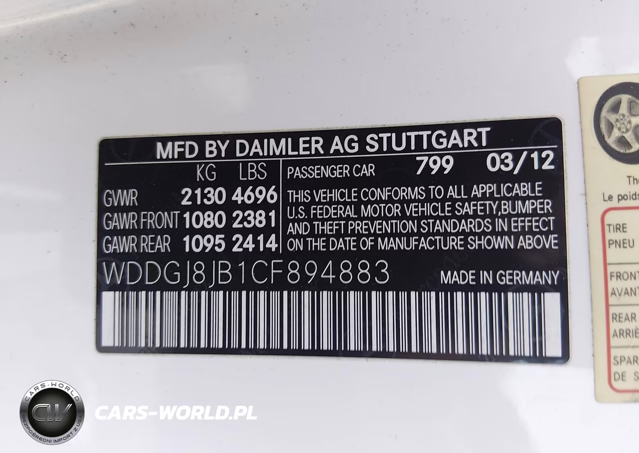 2012 Mercedes-Benz C 350 Sport 4Matic VIN:WDDGJ8JB1CF894883 - 9