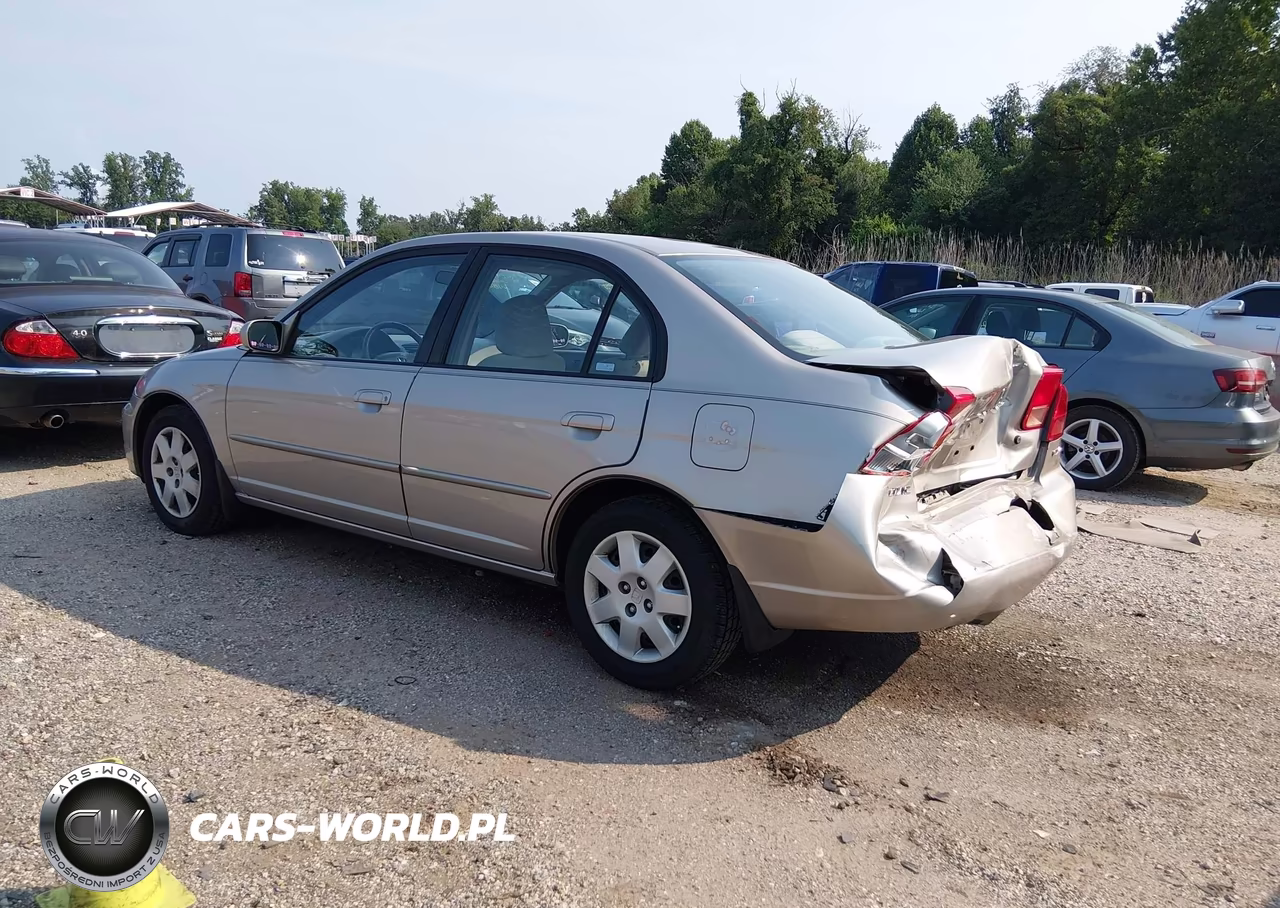 2002 Honda Civic Ex VIN:1HGES268X2L071458 - 3