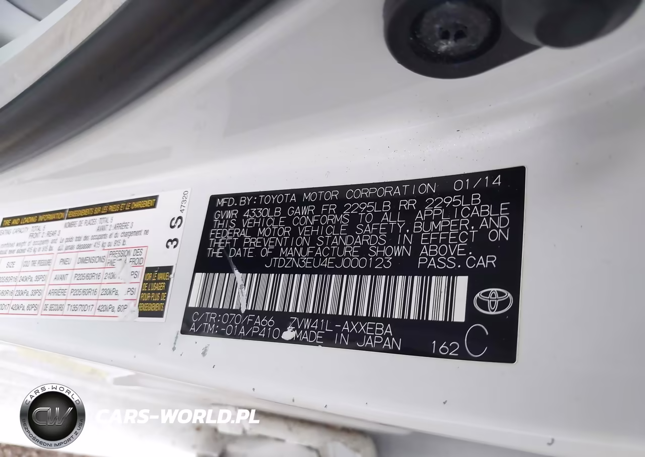 2014 Toyota Prius V Two VIN:JTDZN3EU4EJ000123 - 9