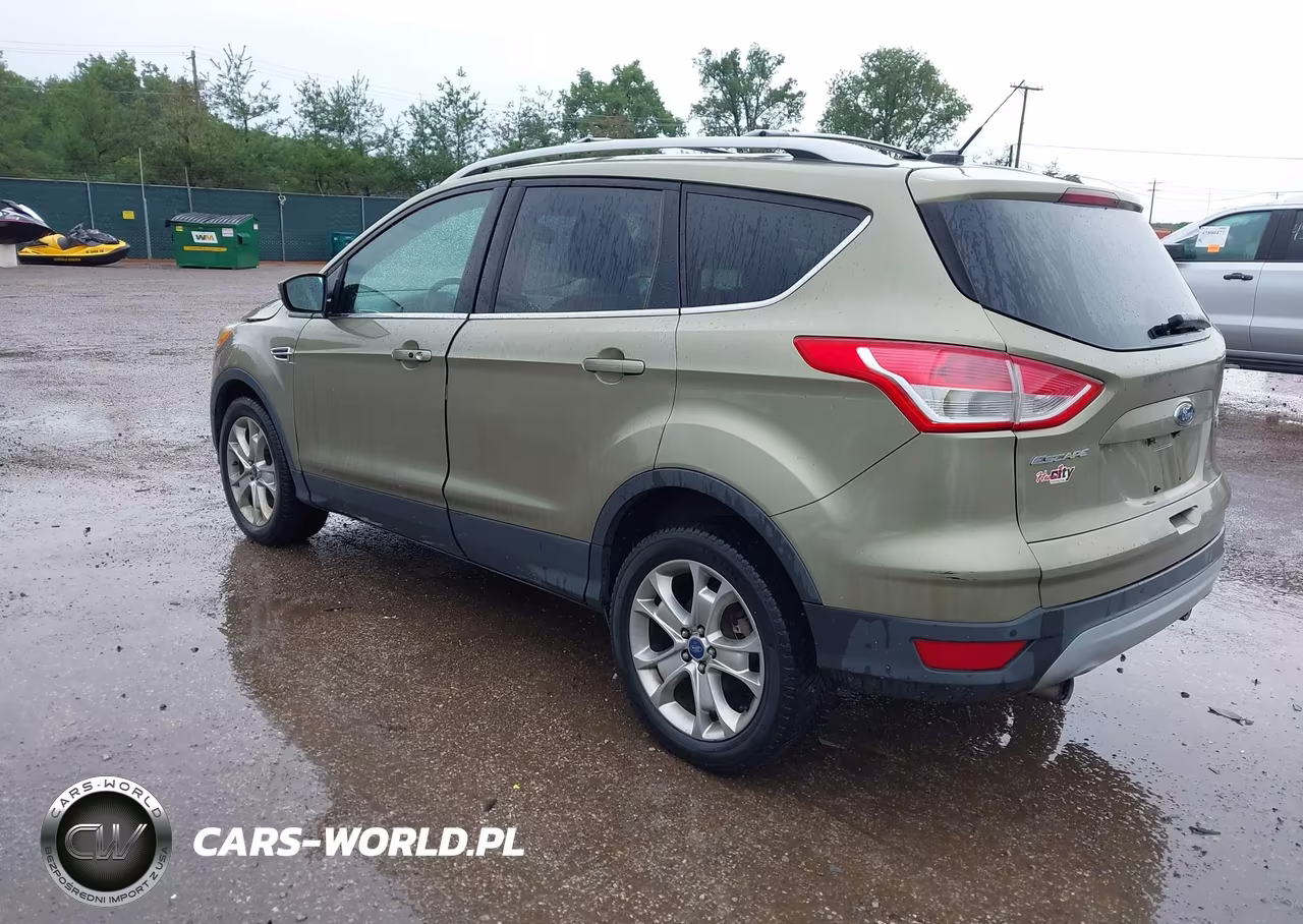 2013 Ford Escape Titanium VIN:1FMCU0J98DUA00191 - 3