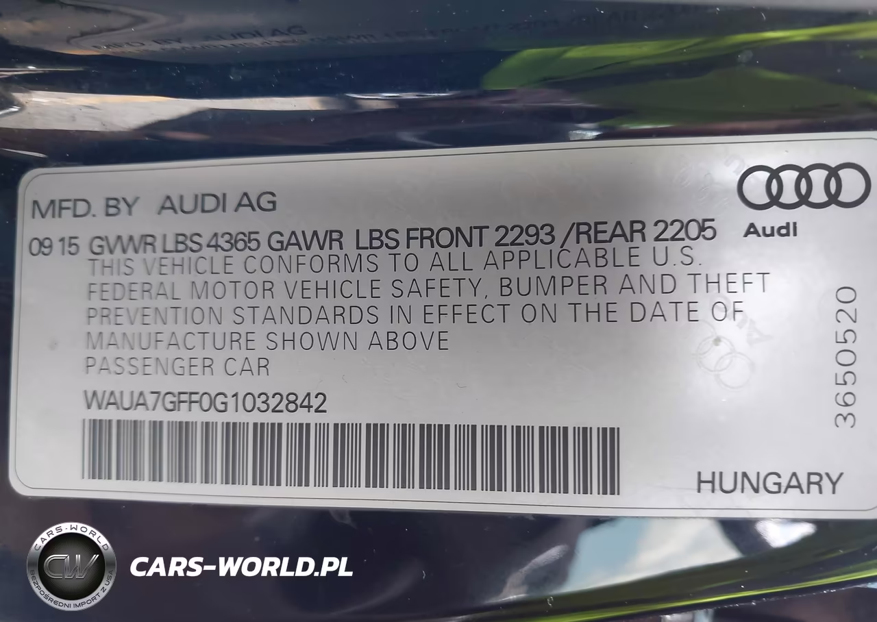 2016 Audi A3 1.8T Premium VIN:WAUA7GFF0G1032842 - 9