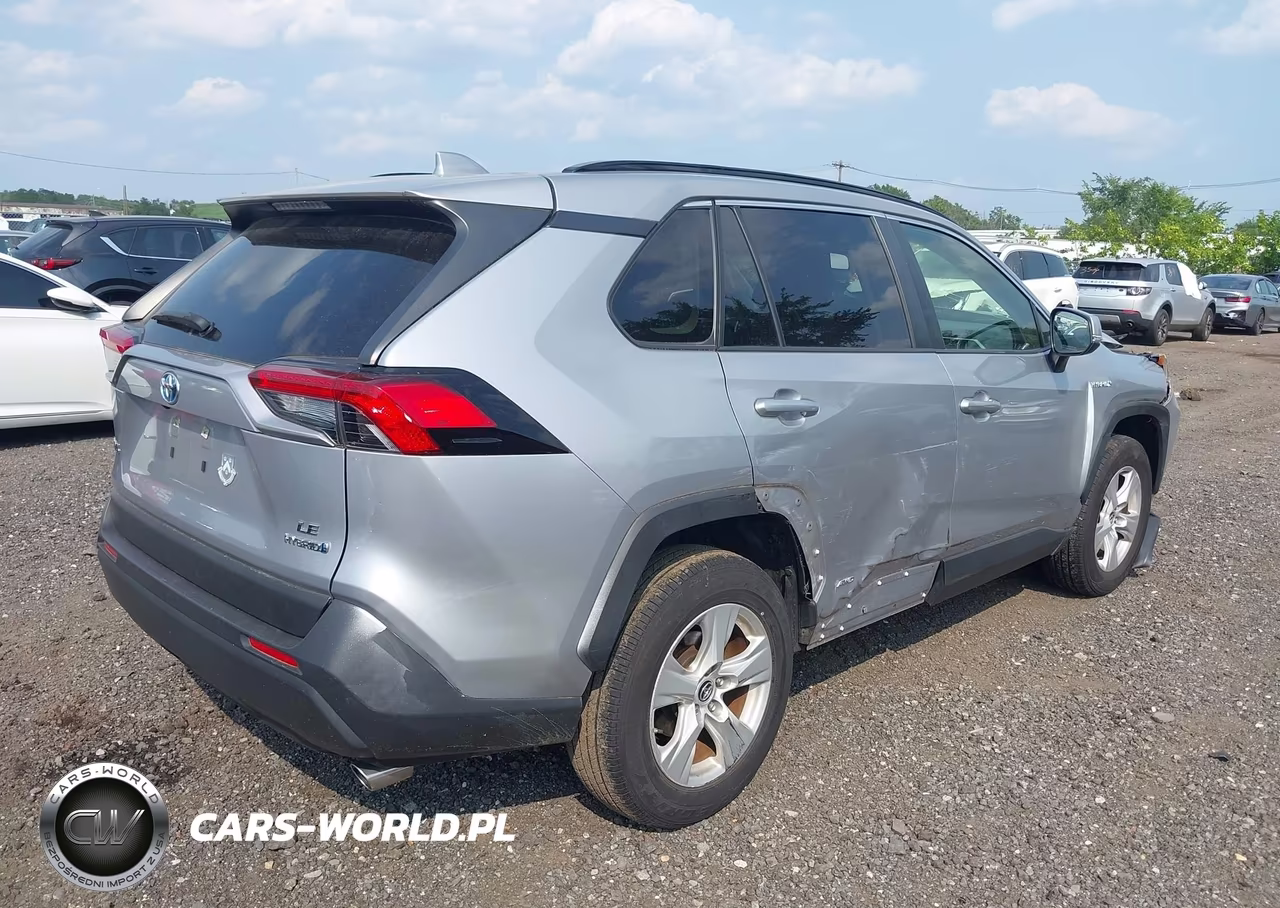 2019 Toyota Rav4 Hybrid Le VIN:JTMMWRFV6KD030848 - 4