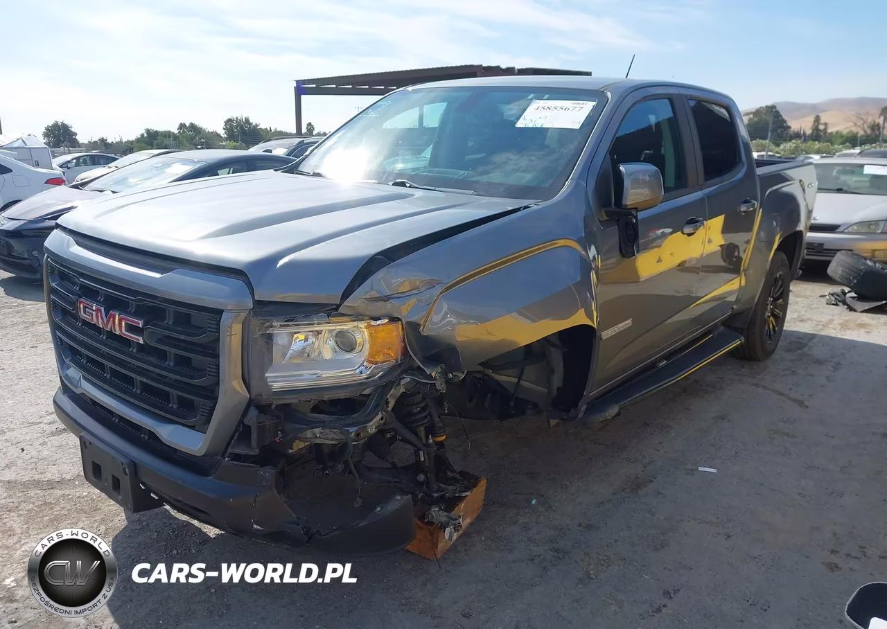 2021 GMC Canyon 4Wd Short Box Elevation VIN:1GTG6CEN7M1144552 - 2