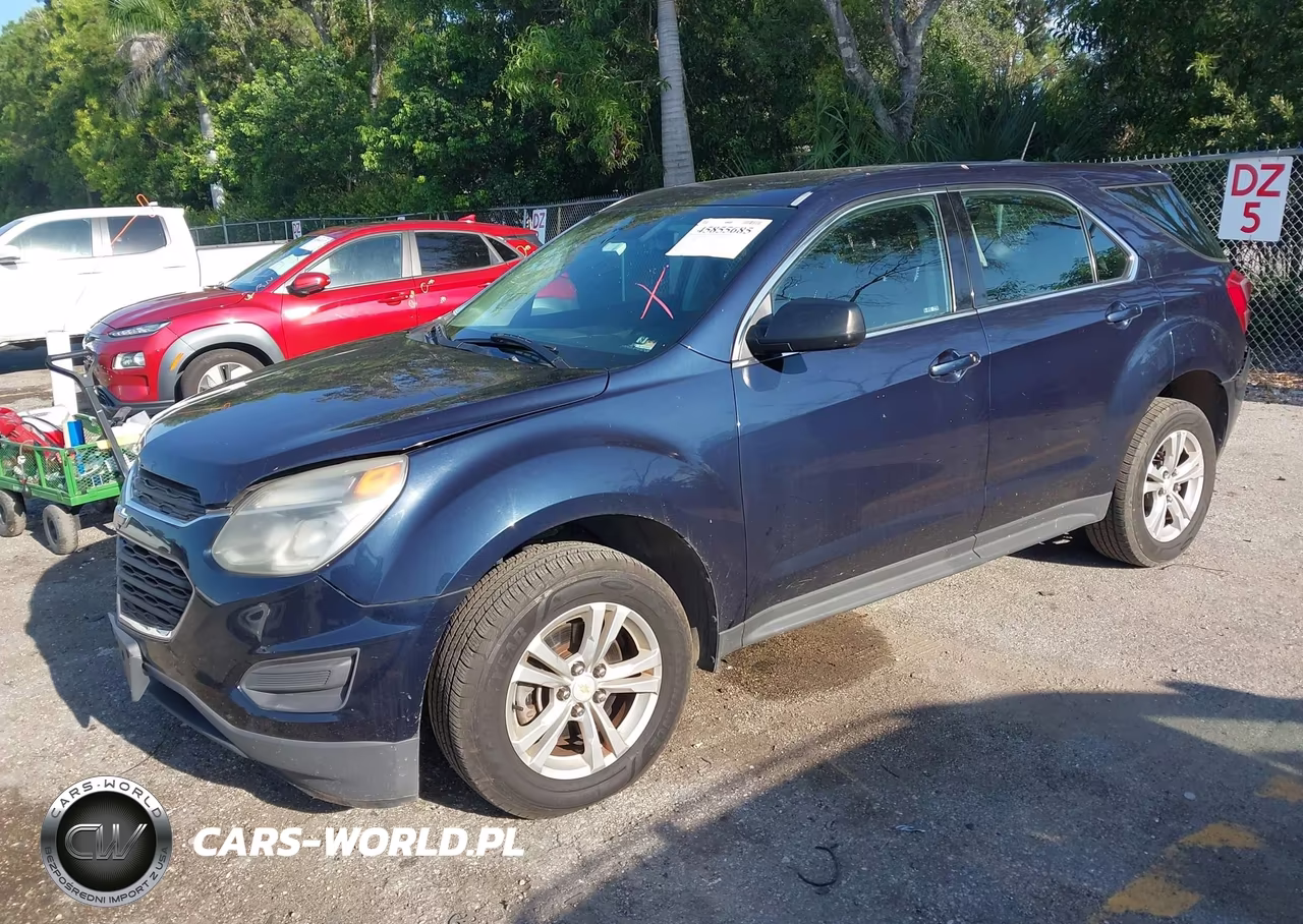 2017 Chevrolet Equinox Ls VIN:2GNALBEK2H1606635 - 2