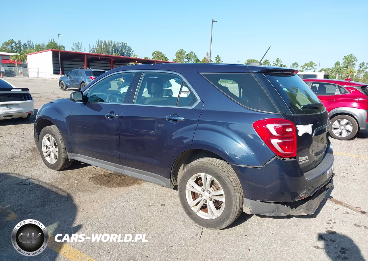 2017 Chevrolet Equinox Ls VIN:2GNALBEK2H1606635 - 3