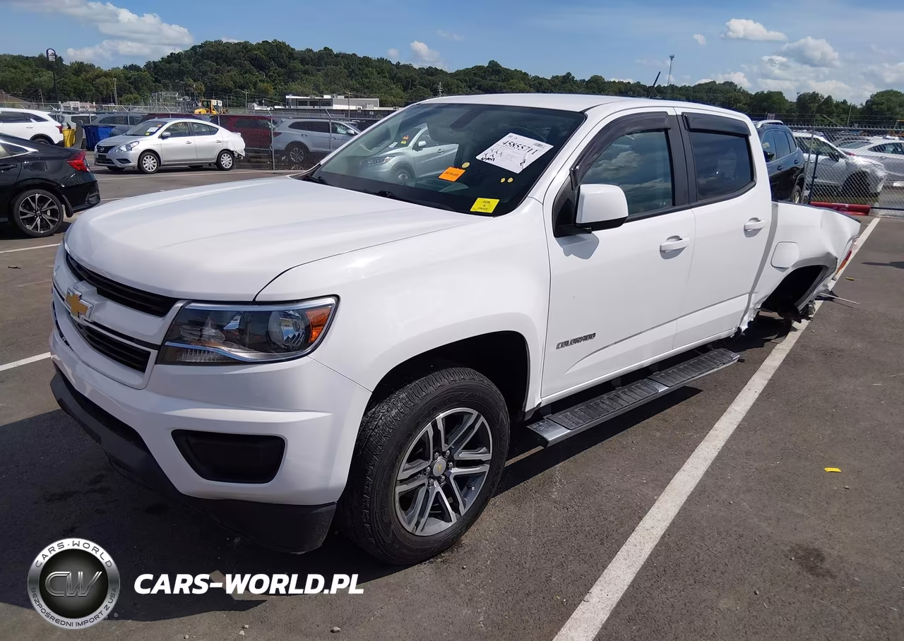 2020 Chevrolet Colorado 2Wd Short Box Wt VIN:1GCGSBEN8L1245202 - 2