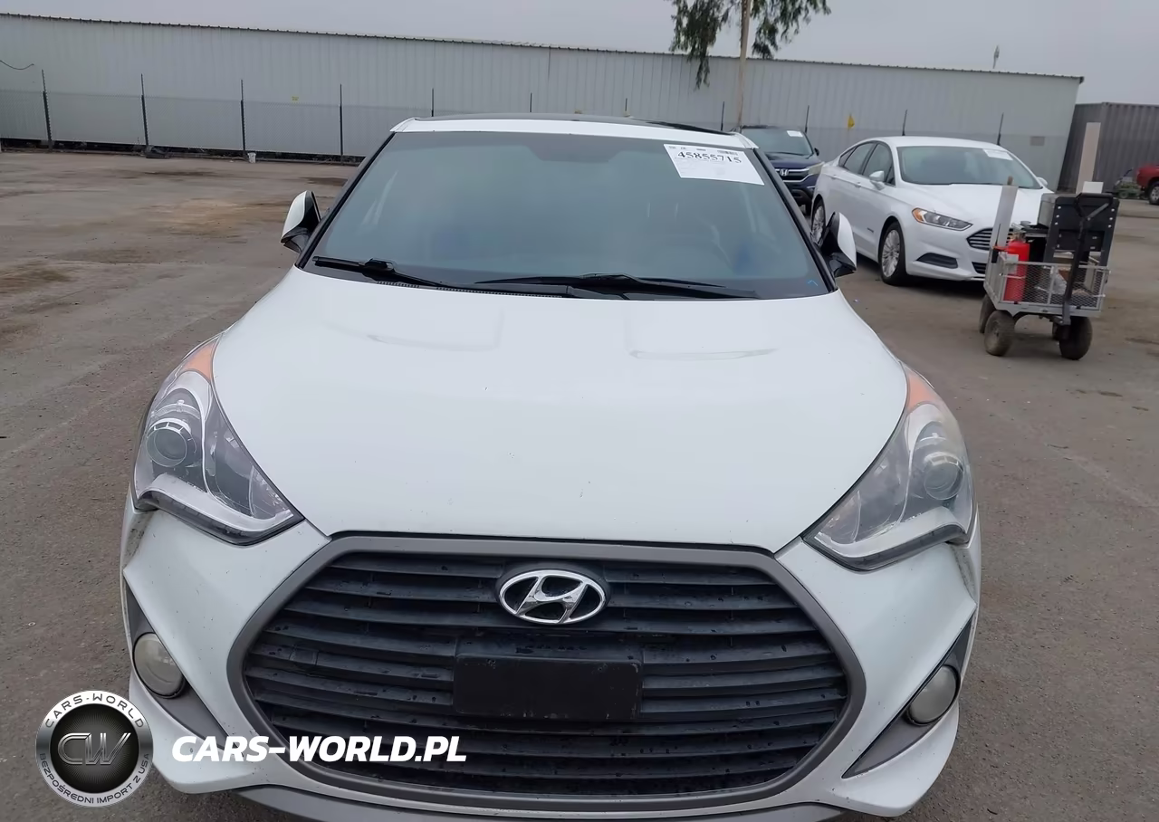2016 Hyundai Veloster Turbo VIN:KMHTC6AE5GU283835 - 12