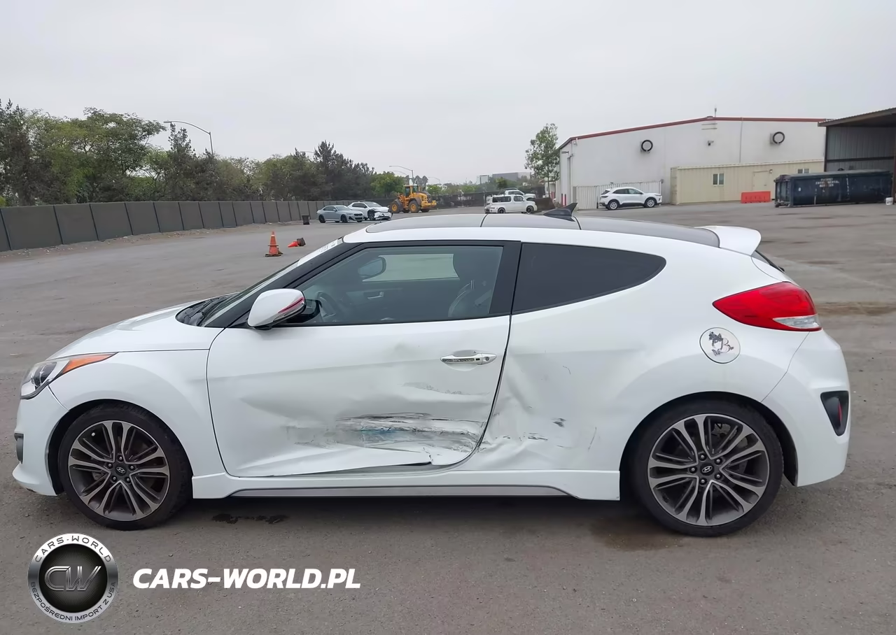 2016 Hyundai Veloster Turbo VIN:KMHTC6AE5GU283835 - 14