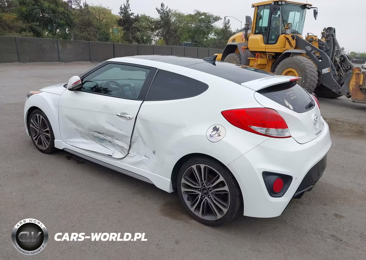 2016 Hyundai Veloster Turbo VIN:KMHTC6AE5GU283835 - 3