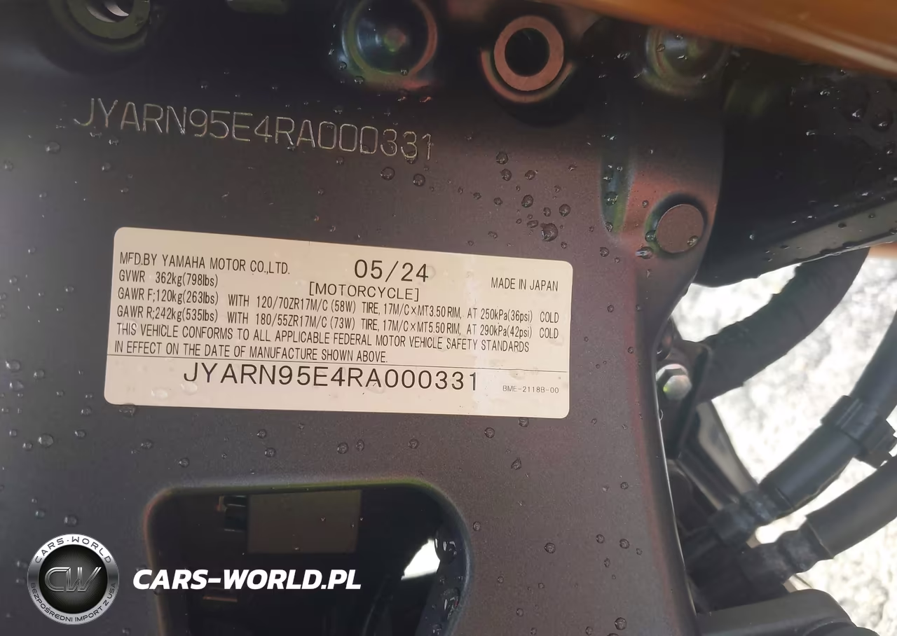 2024 Yamaha Mt09 Sp VIN:JYARN95E4RA000331 - 10