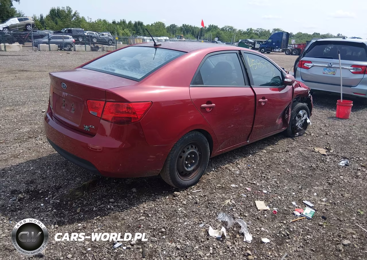 2010 Kia Forte Ex VIN:KNAFU4A27A5065371 - 4