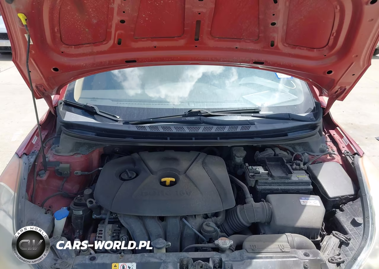 2012 Hyundai Elantra Gls (Ulsan Plant) VIN:KMHDH4AE2CU416653 - 10