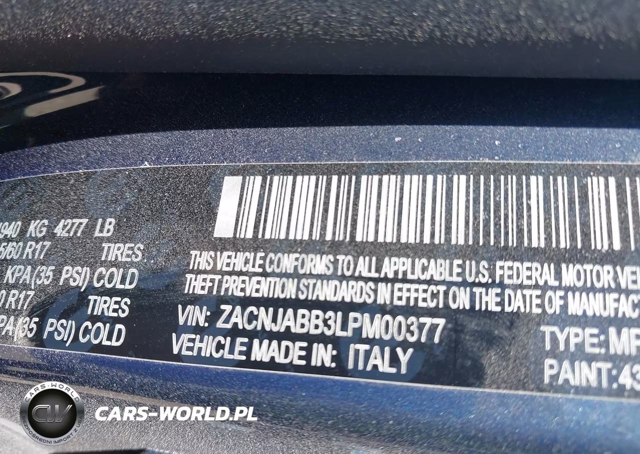 2020 Jeep Renegade Latitude Fwd VIN:ZACNJABB3LPM00377 - 9
