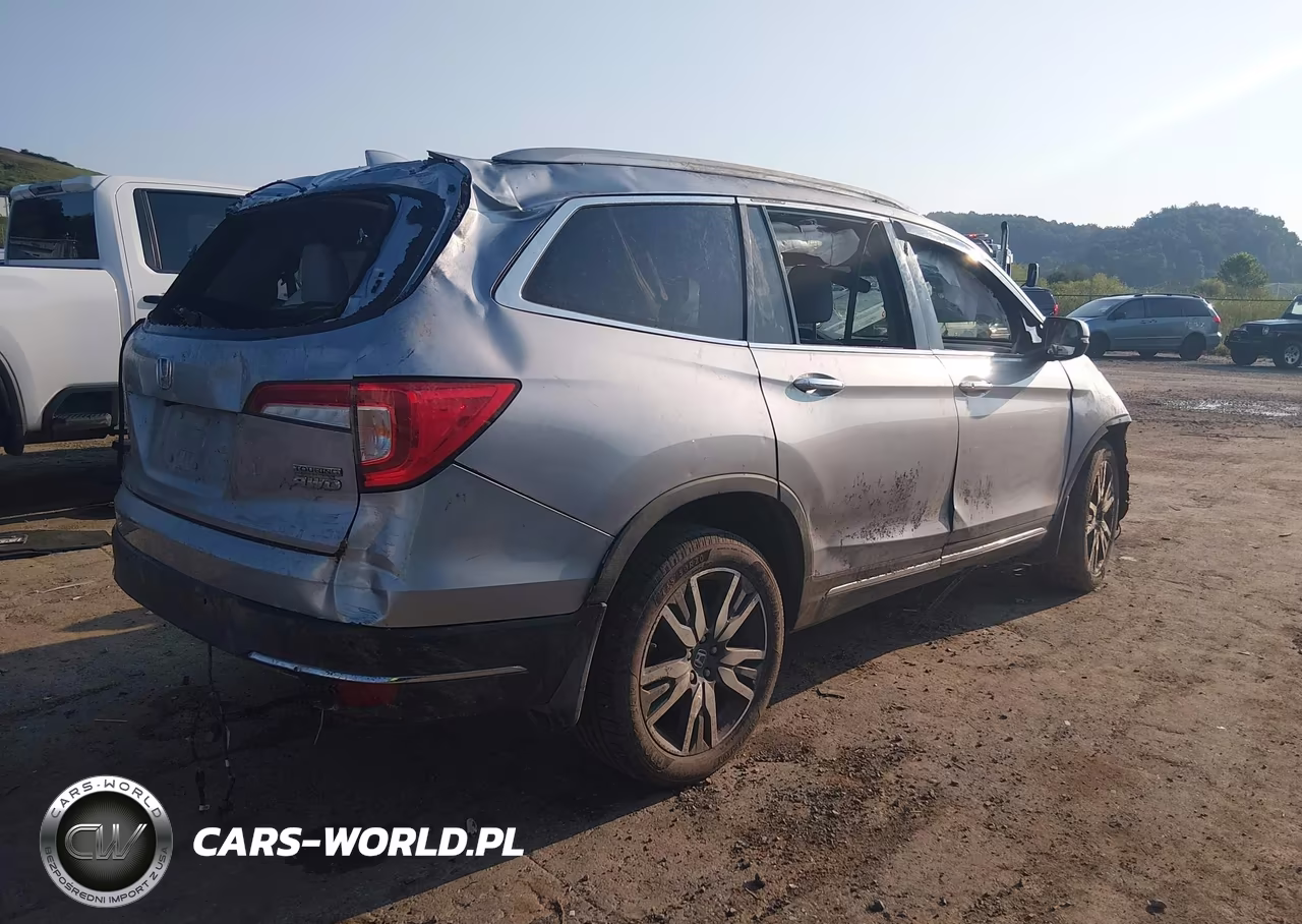 2021 Honda Pilot Awd Touring 7 Passenger VIN:5FNYF6H66MB044671 - 4