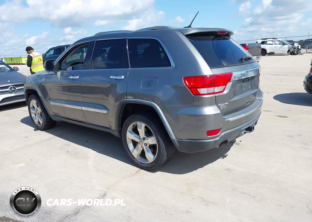 2013 Jeep Grand Cherokee Overland VIN:1C4RJFCT5DC522303 - 3