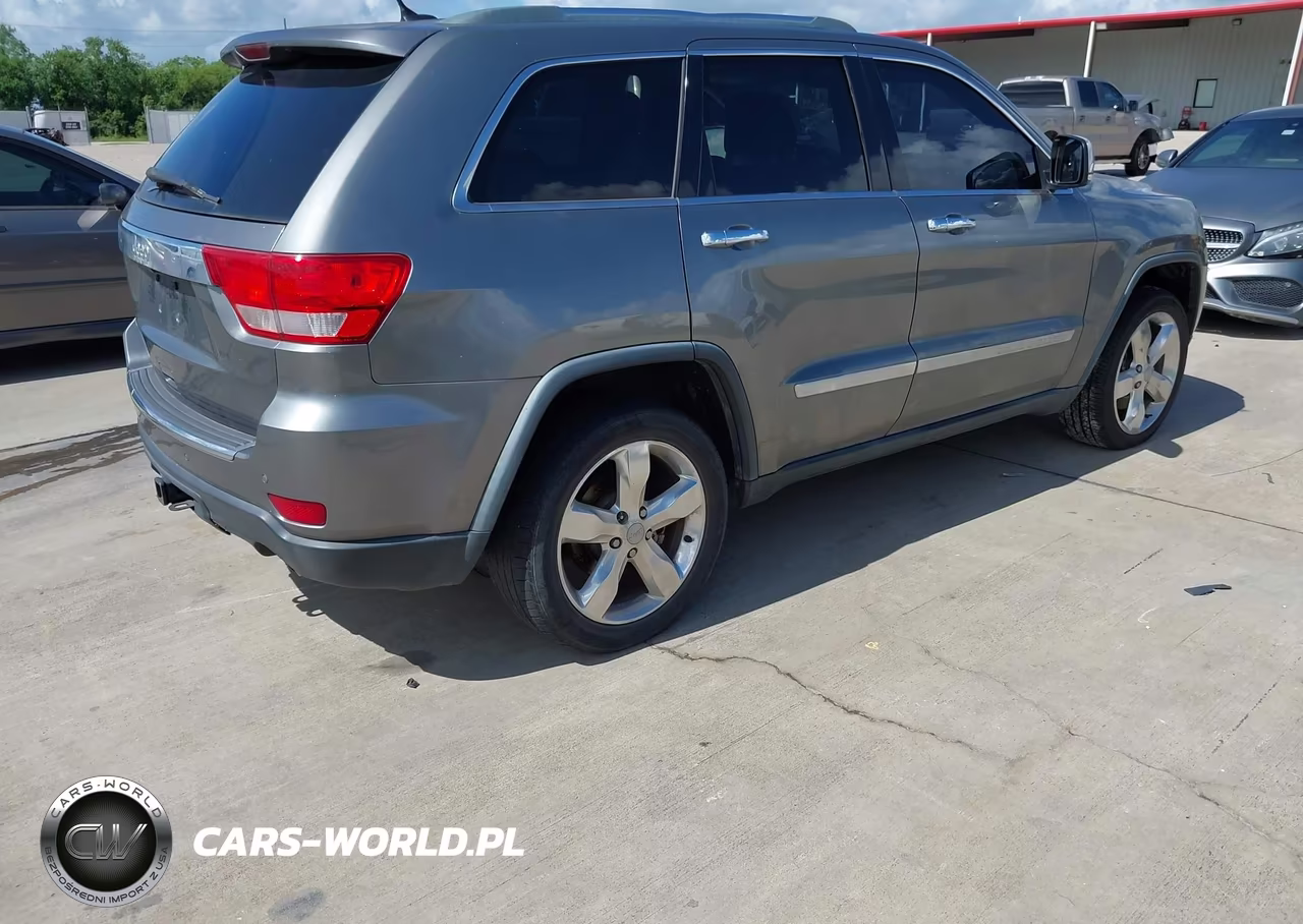 2013 Jeep Grand Cherokee Overland VIN:1C4RJFCT5DC522303 - 4