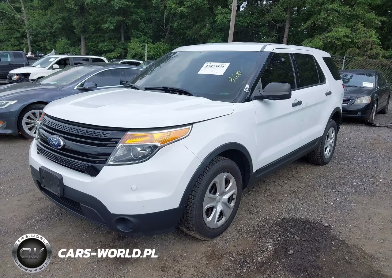 2015 Ford Utility Police Interceptor VIN:1FM5K8AR8FGC08523 - 2
