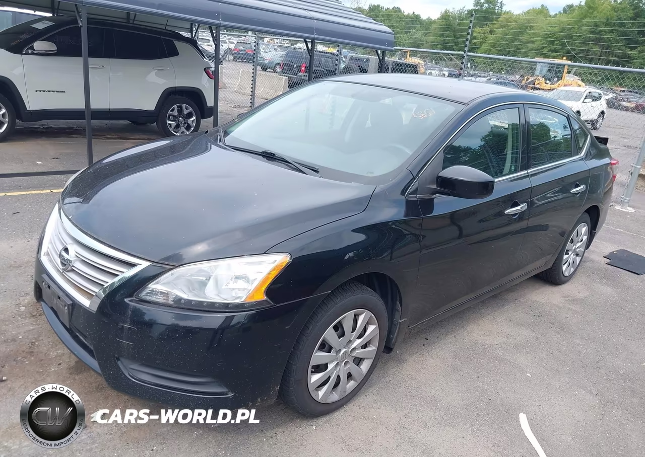 2014 Nissan Sentra Sv VIN:3N1AB7APXEY323491 - 2