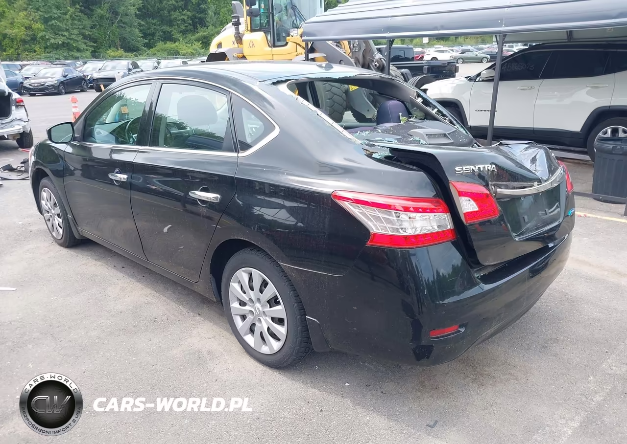 2014 Nissan Sentra Sv VIN:3N1AB7APXEY323491 - 3