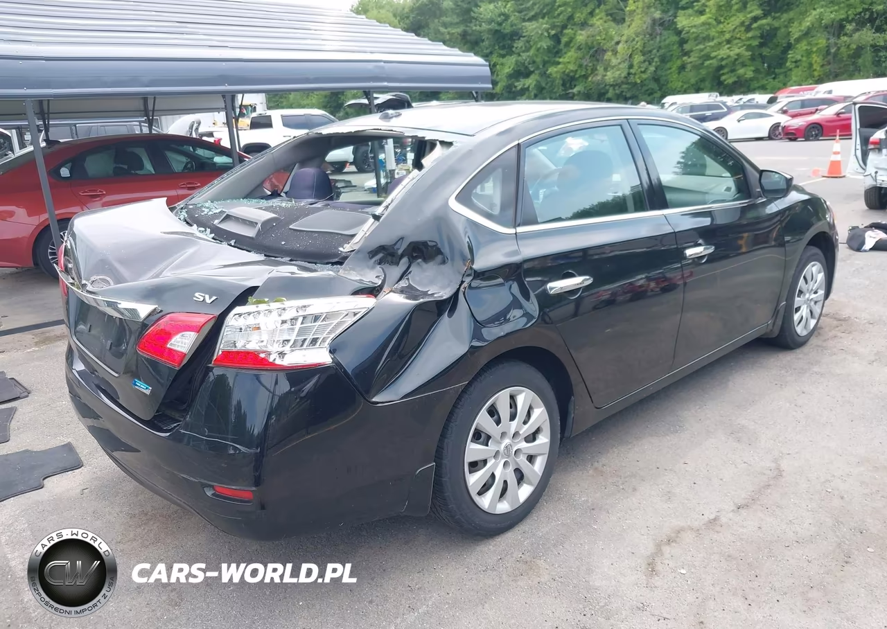 2014 Nissan Sentra Sv VIN:3N1AB7APXEY323491 - 4