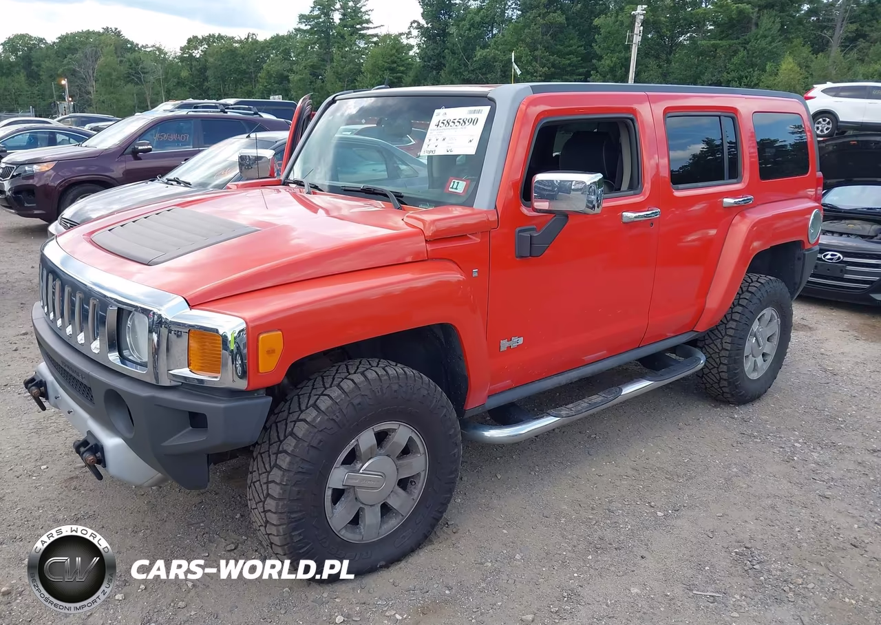 2008 Hummer H3 Suv Luxury VIN:5GTEN43E388230644 - 2