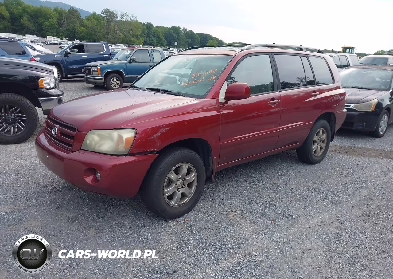 2006 Toyota Highlander V6 VIN:JTEEP21A360178347 - 2