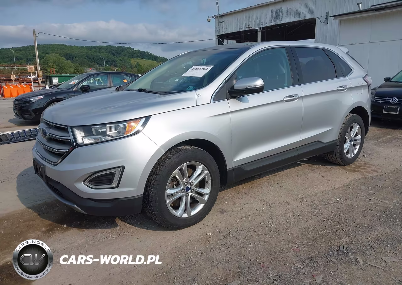 2015 Ford Edge Sel VIN:2FMTK4J96FBC27708 - 2