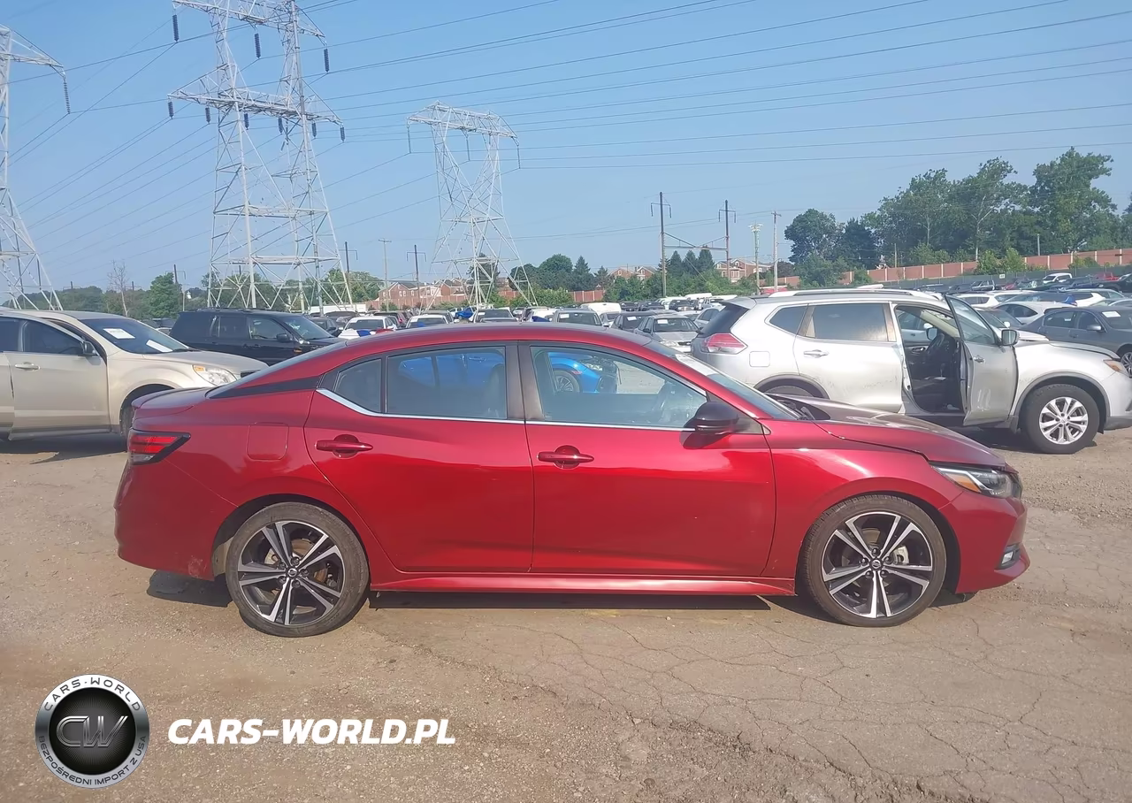 2021 Nissan Sentra Sr Xtronic Cvt VIN:3N1AB8DV1MY314368 - 13