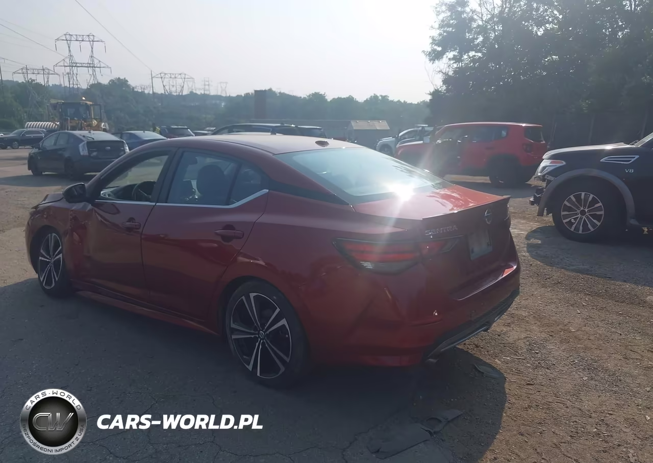 2021 Nissan Sentra Sr Xtronic Cvt VIN:3N1AB8DV1MY314368 - 3