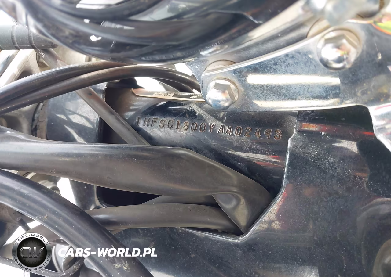 2000 Honda Vt1100 C VIN:1HFSC1800YA402493 - 10