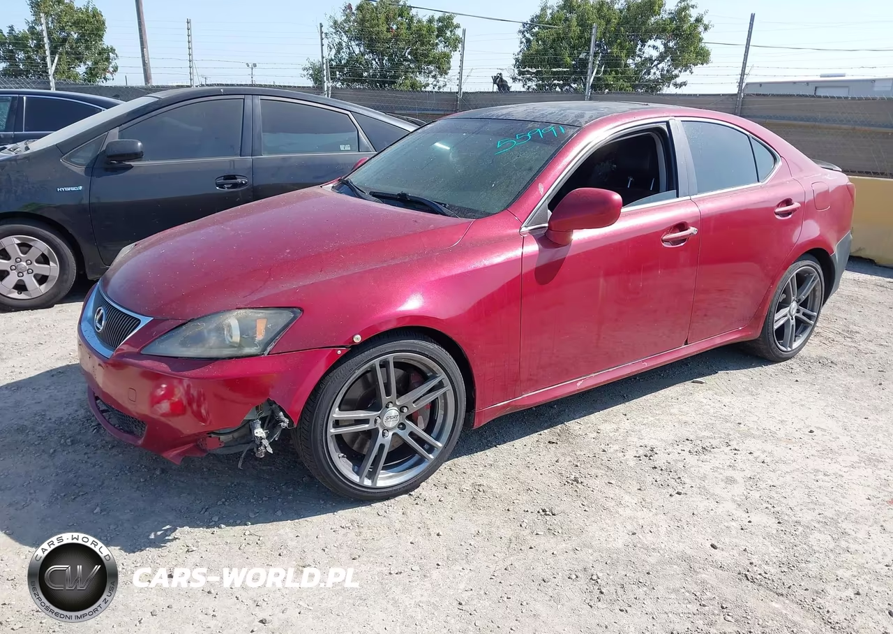 2006 Lexus Is 350 VIN:JTHBE262165002039 - 2