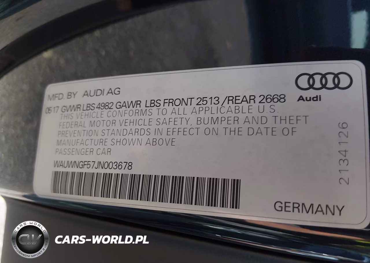 2018 Audi A5 2.0T Premium VIN:WAUWNGF57JN003678 - 9
