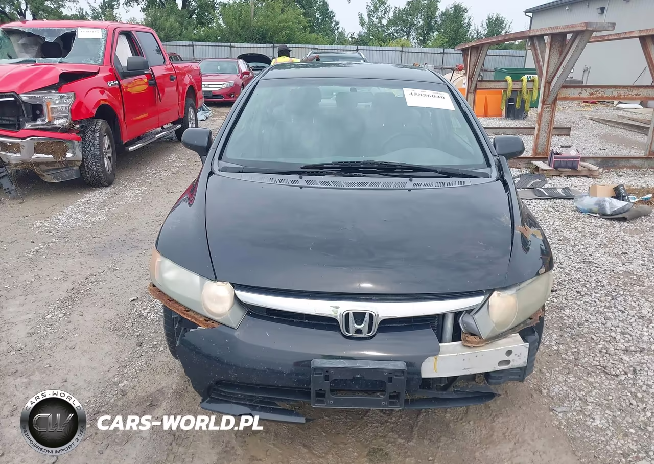 2008 Honda Civic Lx VIN:1HGFA165X8L098742 - 12