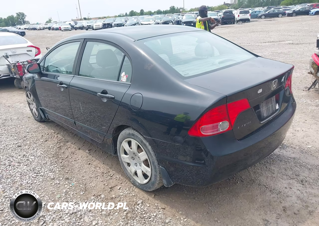 2008 Honda Civic Lx VIN:1HGFA165X8L098742 - 3