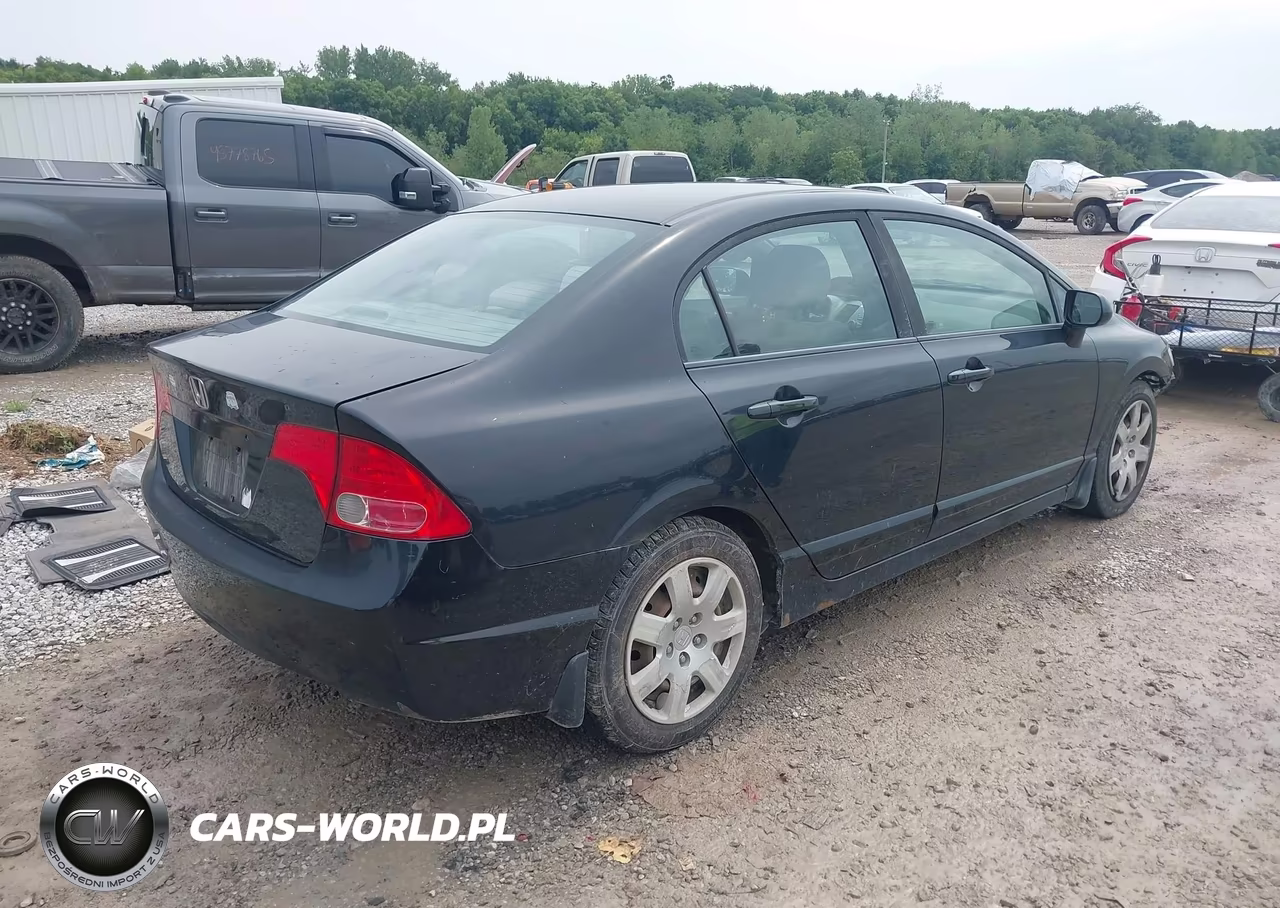 2008 Honda Civic Lx VIN:1HGFA165X8L098742 - 4