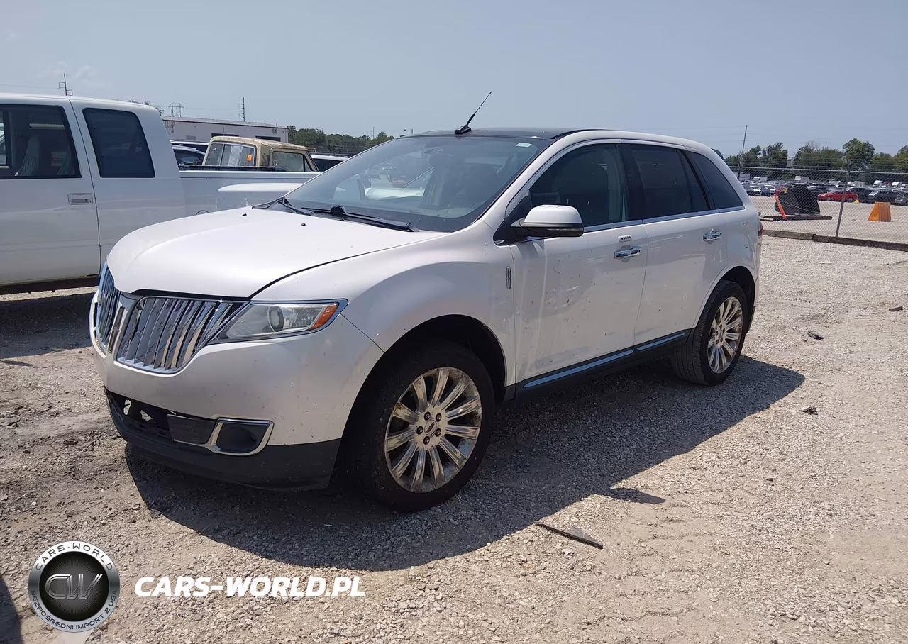 2012 Lincoln Mkx VIN:2LMDJ6JK5CBL18202 - 2