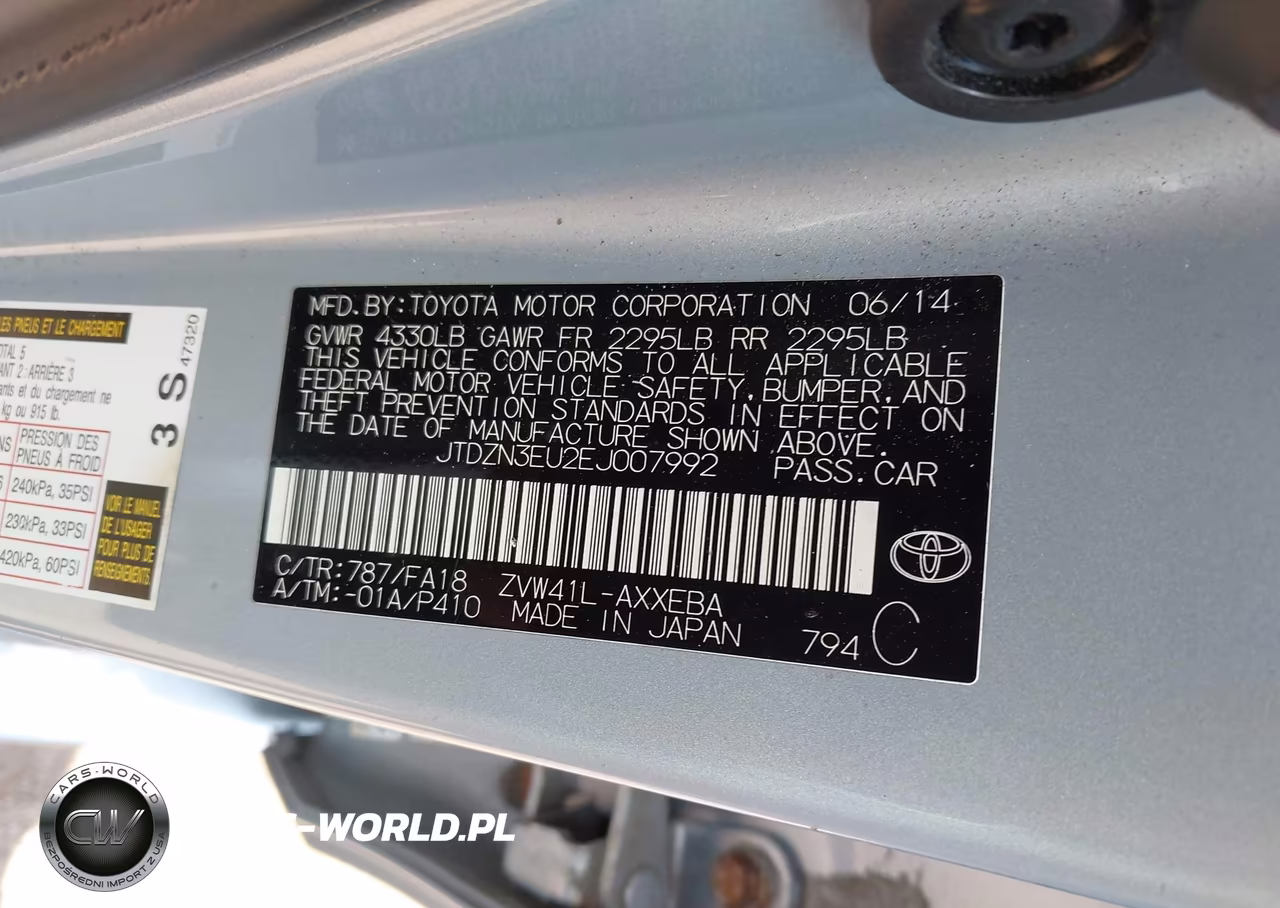 2014 Toyota Prius V Three VIN:JTDZN3EU2EJ007992 - 9