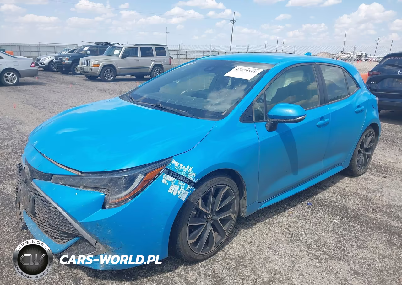 2019 Toyota Corolla Xse VIN:JTNK4RBE8K3063595 - 2