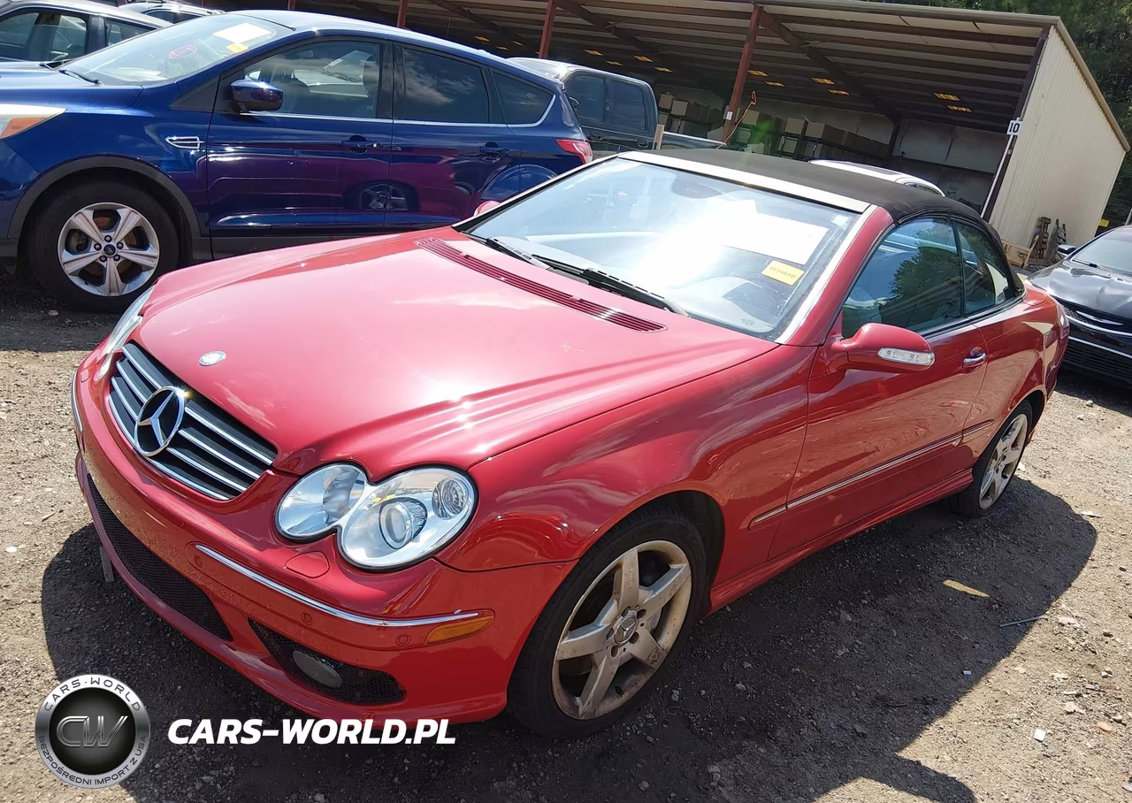 2005 Mercedes-Benz Clk 500 VIN:WDBTK75G95T052852 - 2