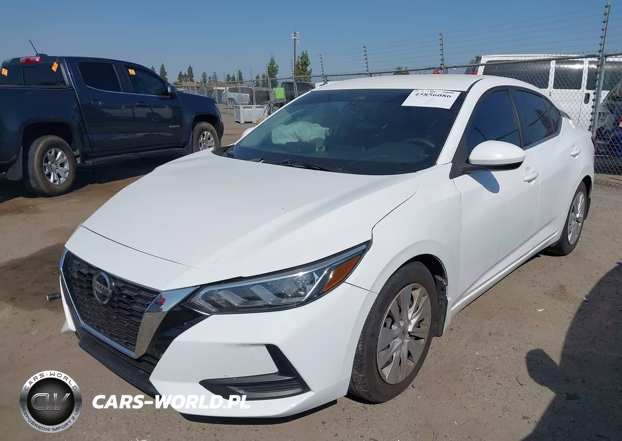 2021 Nissan Sentra S Xtronic Cvt VIN:3N1AB8BV4MY227728 - 2