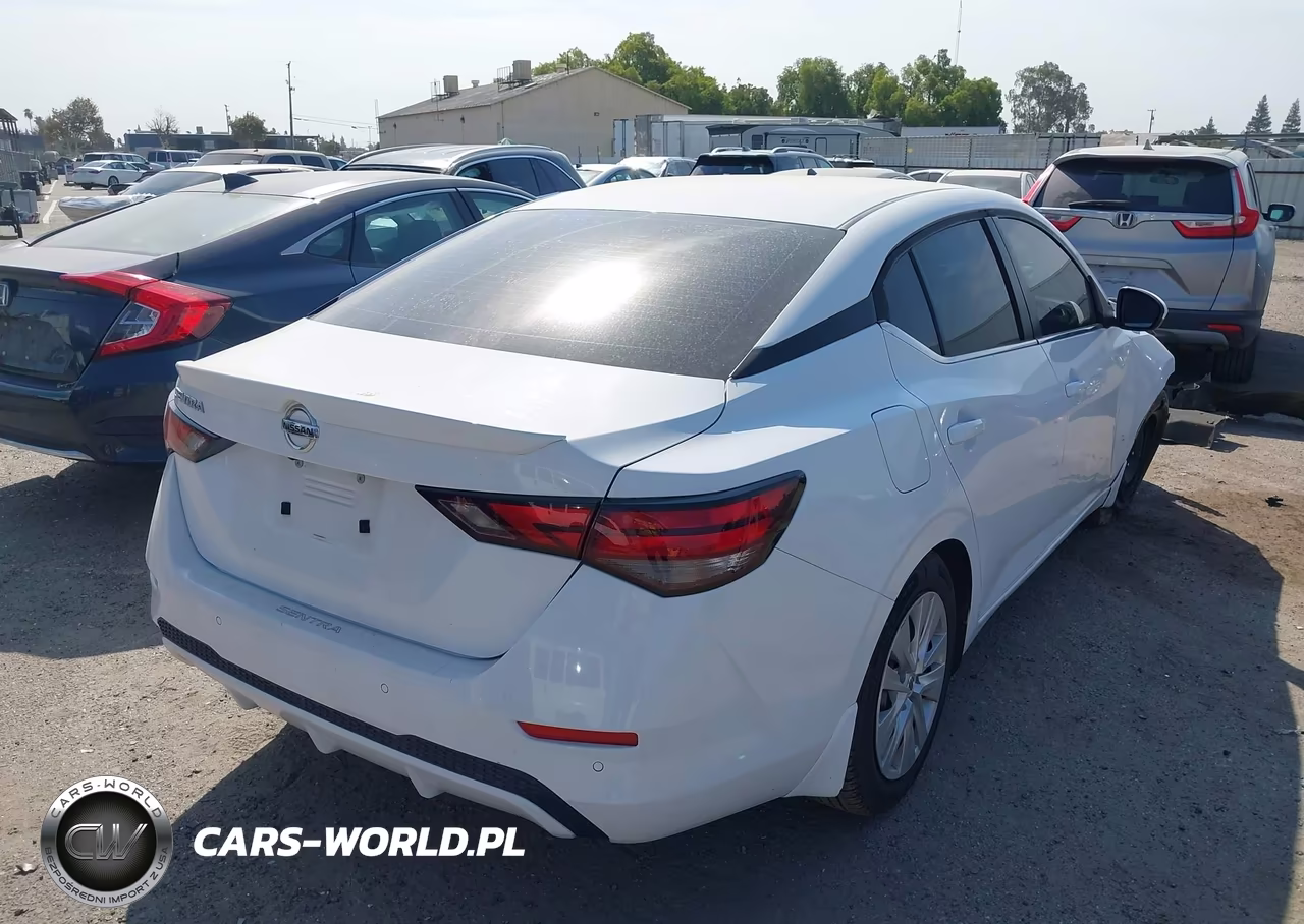 2021 Nissan Sentra S Xtronic Cvt VIN:3N1AB8BV4MY227728 - 4