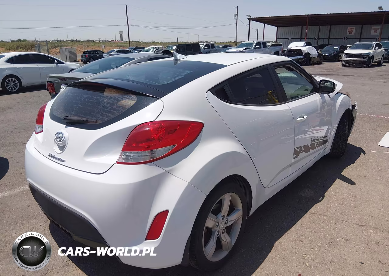 2014 Hyundai Veloster Base W-Gray VIN:KMHTC6AD8EU213346 - 4