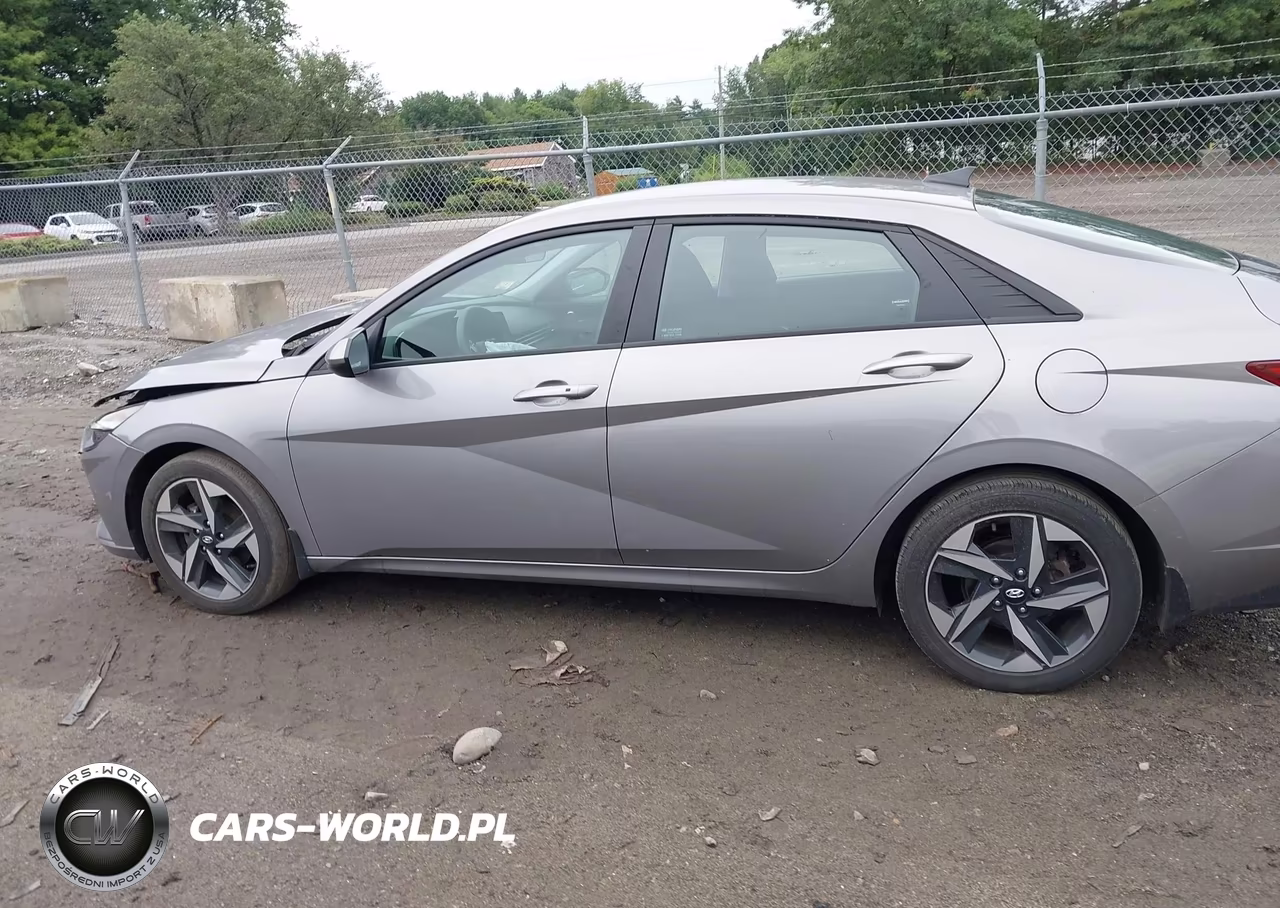 2023 Hyundai Elantra Sel VIN:KMHLS4AG6PU614804 - 14