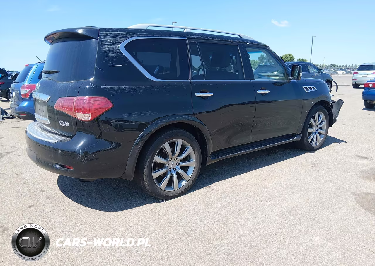 2013 Infiniti Qx56 VIN:JN8AZ2NE7D9040804 - 4