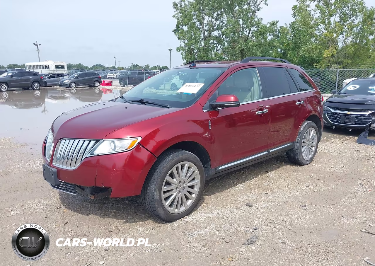 2015 Lincoln Mkx VIN:2LMDJ6JK0FBL23537 - 2