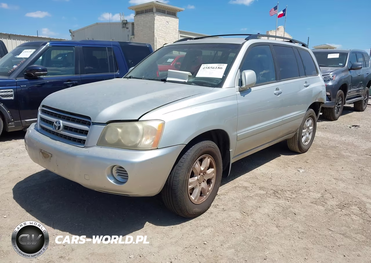 2003 Toyota Highlander V6 VIN:JTEGF21A830111024 - 2