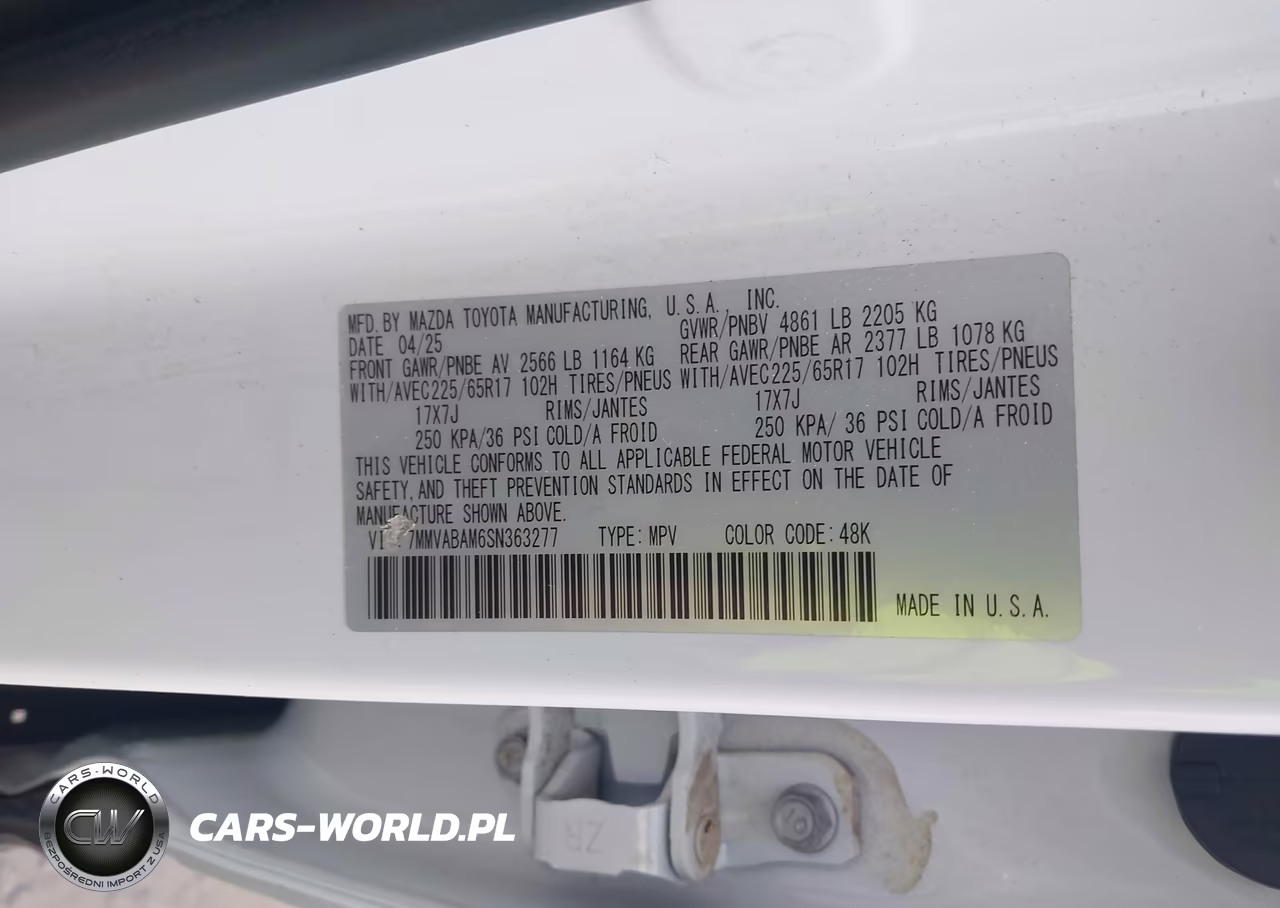 2025 Mazda Cx-50 2.5 S Select Package VIN:7MMVABAM6SN363277 - 9