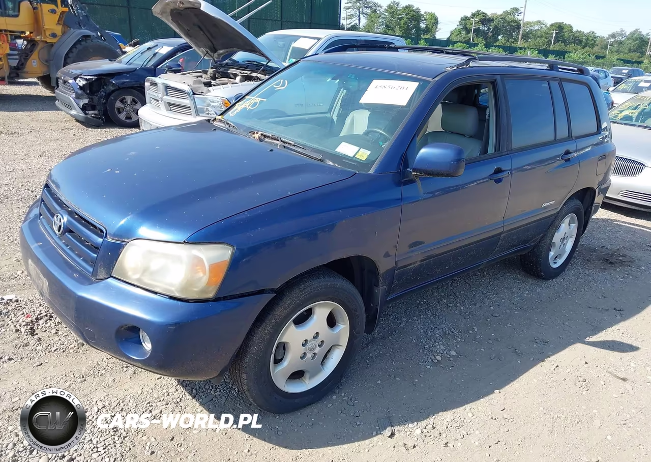 2007 Toyota Highlander Limited W-3Rd Row VIN:JTEEP21A870227396 - 2