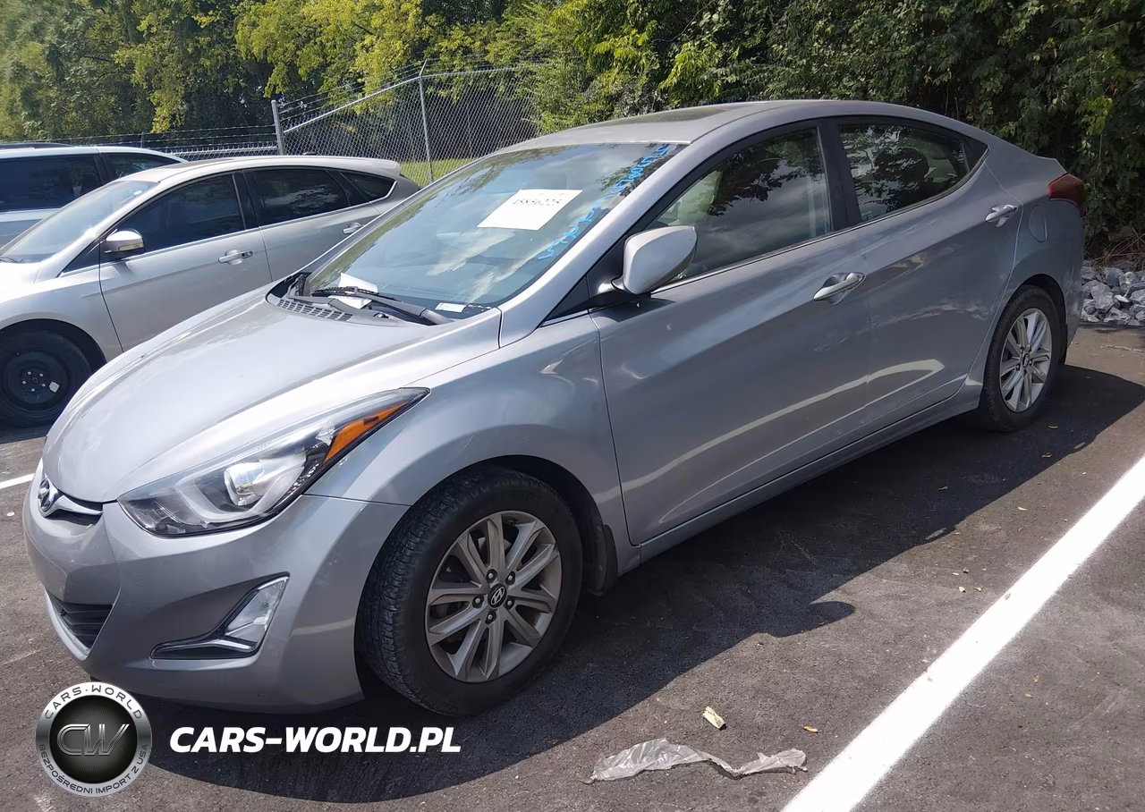 2015 Hyundai Elantra Se VIN:5NPDH4AE2FH610652 - 2