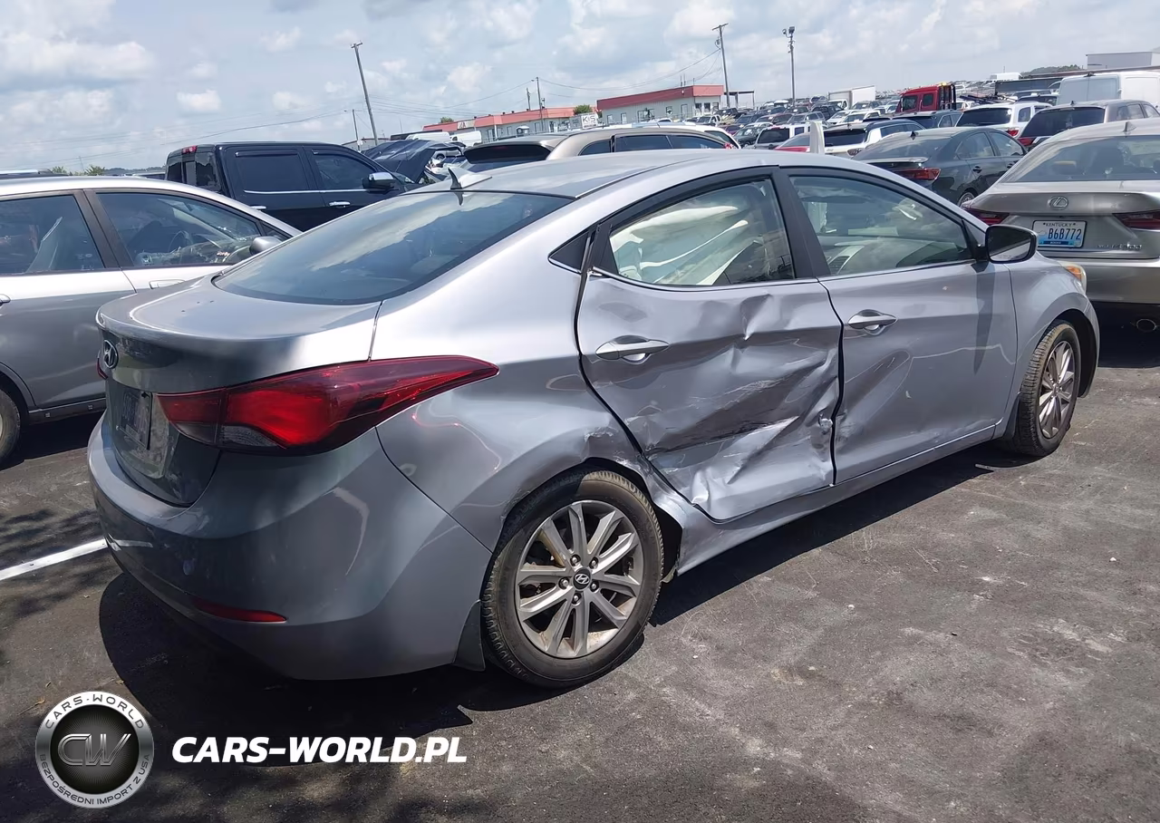 2015 Hyundai Elantra Se VIN:5NPDH4AE2FH610652 - 4